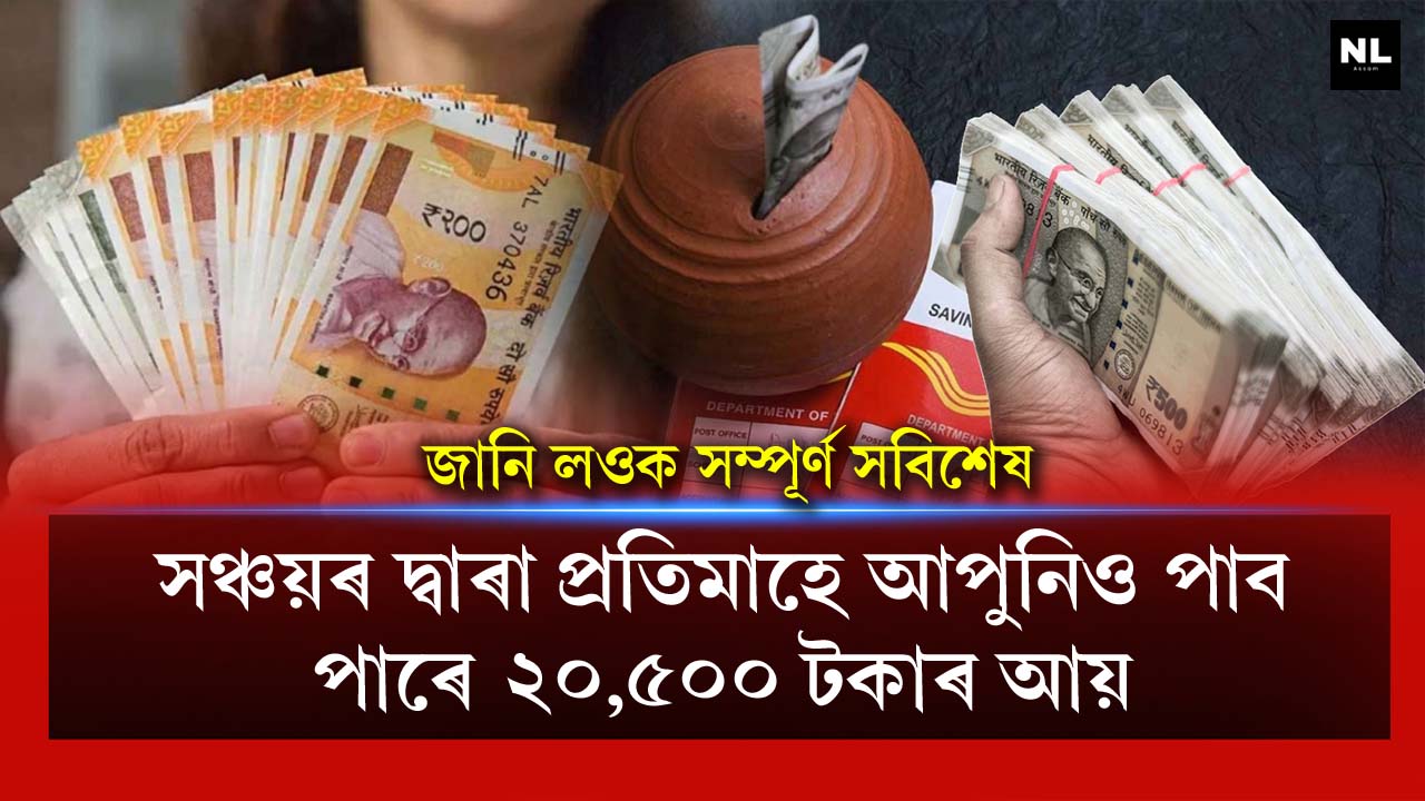 You will earn Rs 20,500 per month from savings